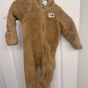 The North Face Tan Kids Footie